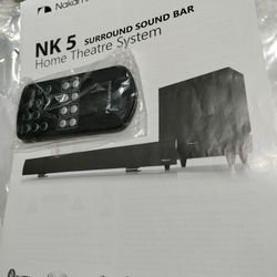 Nakamichi TV Soundbar And Subwoofer