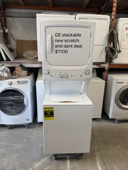 Ge Stackable Washer Dryer