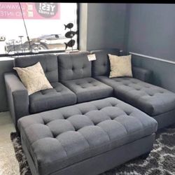 Brand New Sectional  With Ottamon Included  In Stock We Deliver It You 