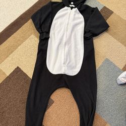 Youth Penguin Onesie Size 10