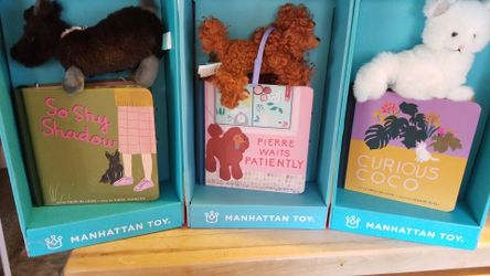 Mini Stuffed Animal and Board Book Gift Set