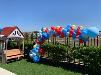 Balloon decorations, garland, arch, bouquet