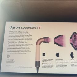 NIB  Dyson Supersonic r™hair dryer (Ceramic Pink/Rose Gold)