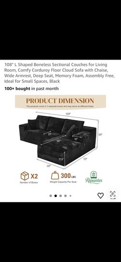 Boneless couch Boneless couch