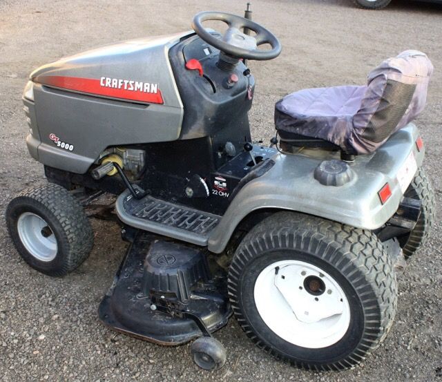 Craftsman gt5000 50" 6speed hi/lo 22hp