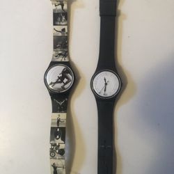 Two Swatch Need Battery