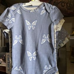 Pkg Of 5 Multi Onesies !