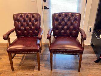 Vintage Executive Captains Chairs