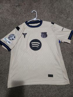 Barcelona Away Jersey collab with kobe