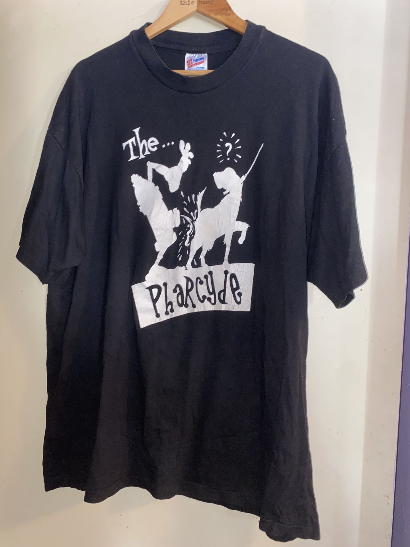 The Pharcyde 1990s Vintage T-shirt Used  Size: 2XL   This vintage T-shirt from The Pharcyde is a must-have for any 90s hip hop fan. With its classic d