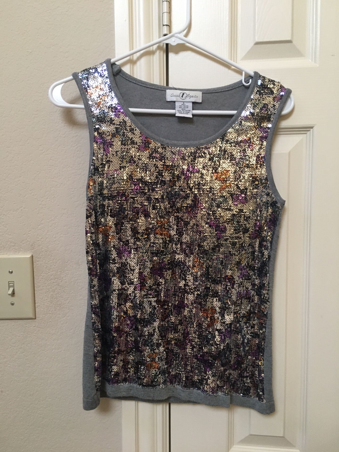 Women’s Sequined Sweater Vest