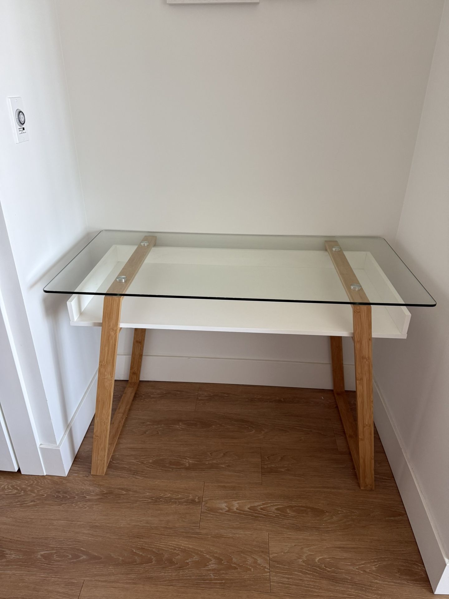 Glass Top Desk