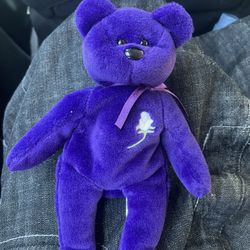 vintage princess diana beanie baby teddy bear toy collectable