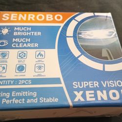 8000K WHITE BRIGHT 35W HID XENON LIGHT BULBS SET HEADLIGHTS