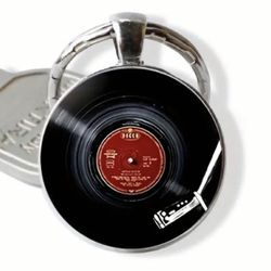 🎵 New! Retro Vinyl Record Album Keychain