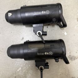 Complete Portable Strobe Lighting Kit – 2x Interfit S1 + Stands + Bags (Ready to Shoot)