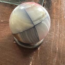 Multi Colored Onyx Sphere