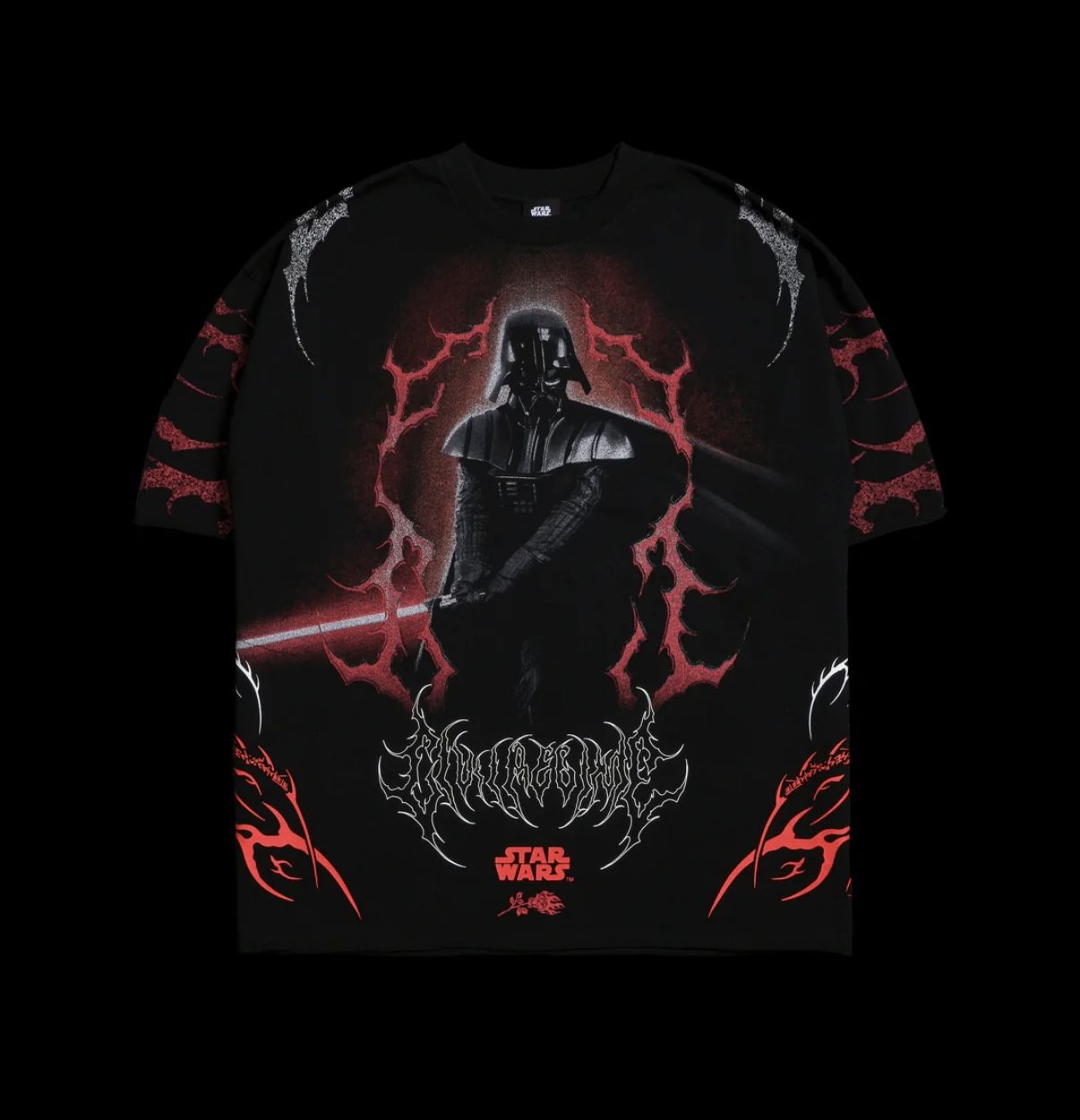 Civil Regime WELCOME TO THE DARK SIDE DUNGEON TEE IN BLACK L (large)