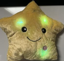 Blinking Star pillow