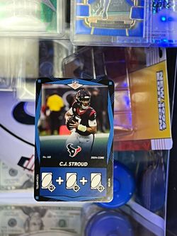 2024 NFL Uno Elite CJ Stroud - Blue RC 