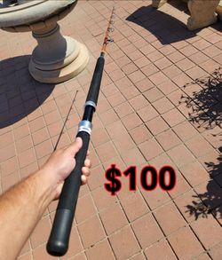 Sabre Pacifica SP60 RSRT 6' Vintage Heavy Boat Rod (40-80 lb)