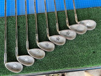 Men’s Golf Clubs Foxbat Variable Weighted Oval RH Iron Set