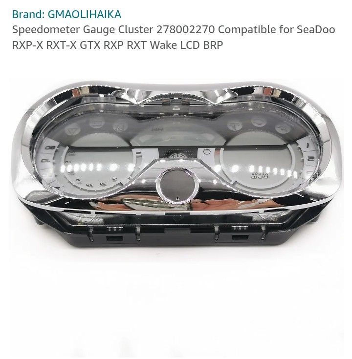  Digital Multifunction Jet Skis LCD Speedometer Gauge Cluster