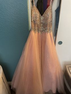 Camille La Vie Pink Ballgown Dress Size 12P