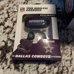 NFL True Wireless Earbuds With Charging Case