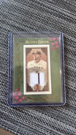 2025 Topps Allen & Ginter Joe Musgrove Jersey Relic. San Diego Padres