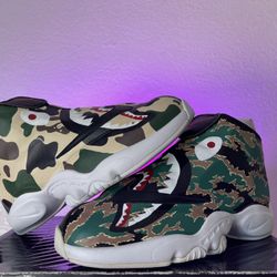 Custom BAPE Nike The Glove Size 7.5