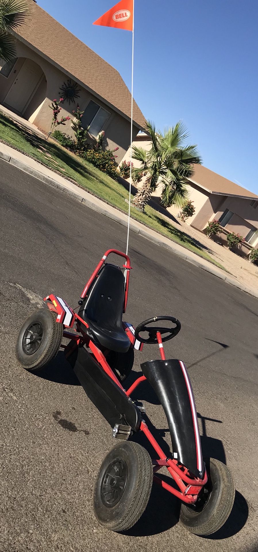 Red Shed Heavy Duty Pedal Go-Kart