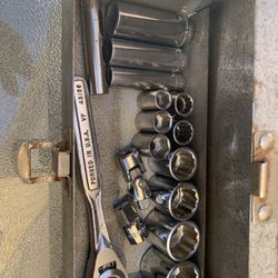 Craftsman 1/4”, And 3/8” Drive Set  $15