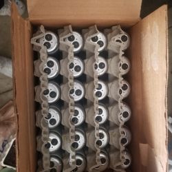 GE Fluorescent Light Bulbs Case Of 24