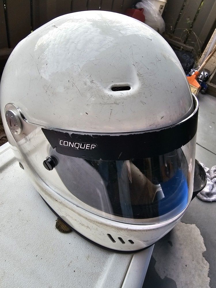 USED SNELL CONQUER SA2015 RACE HELMET/LARGE