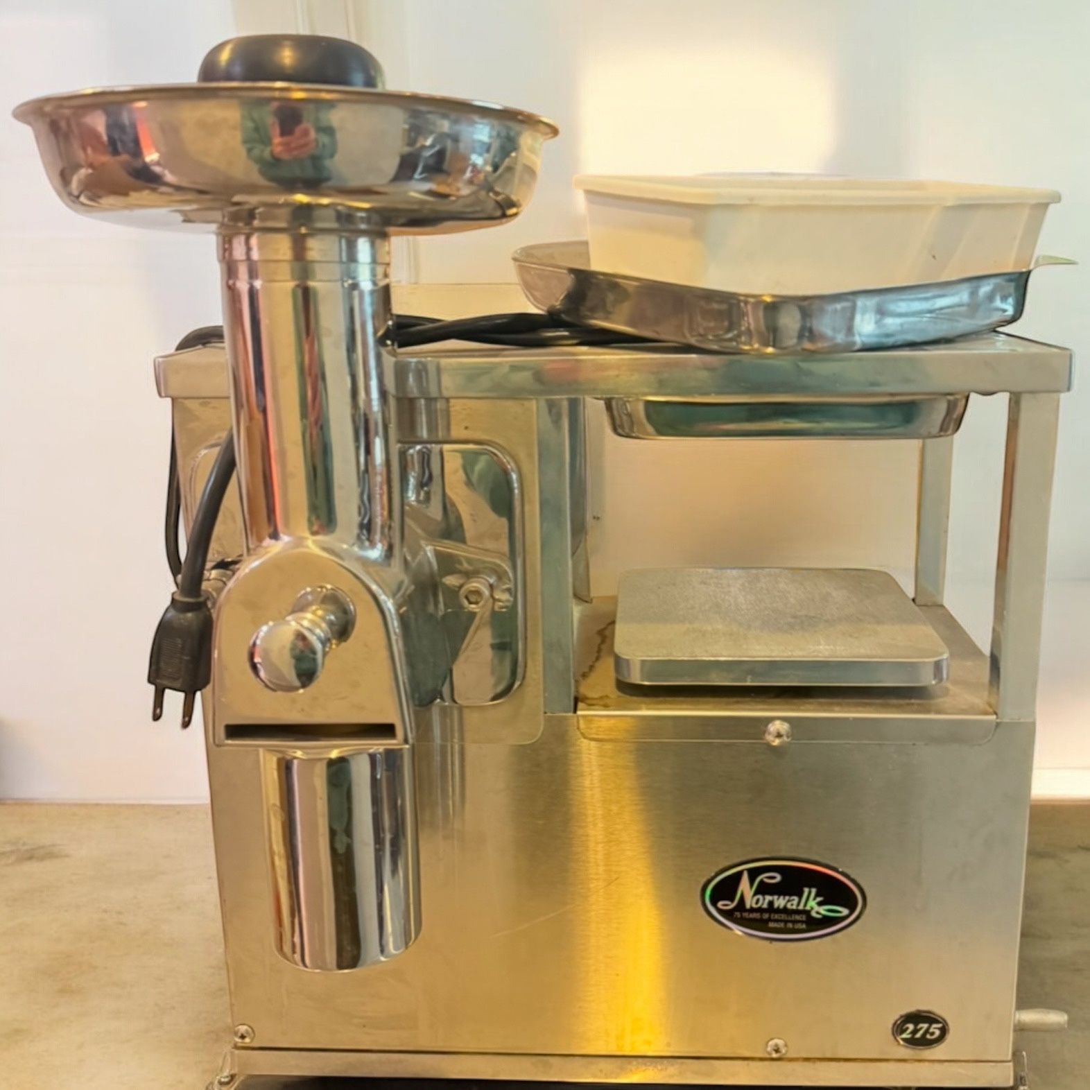 Norwalk Hydraulic Press Juicer Norwalk MODEL 265s ノーウォーク