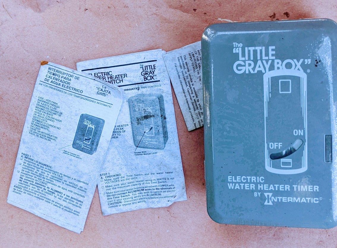 Electric Water Heater Timer