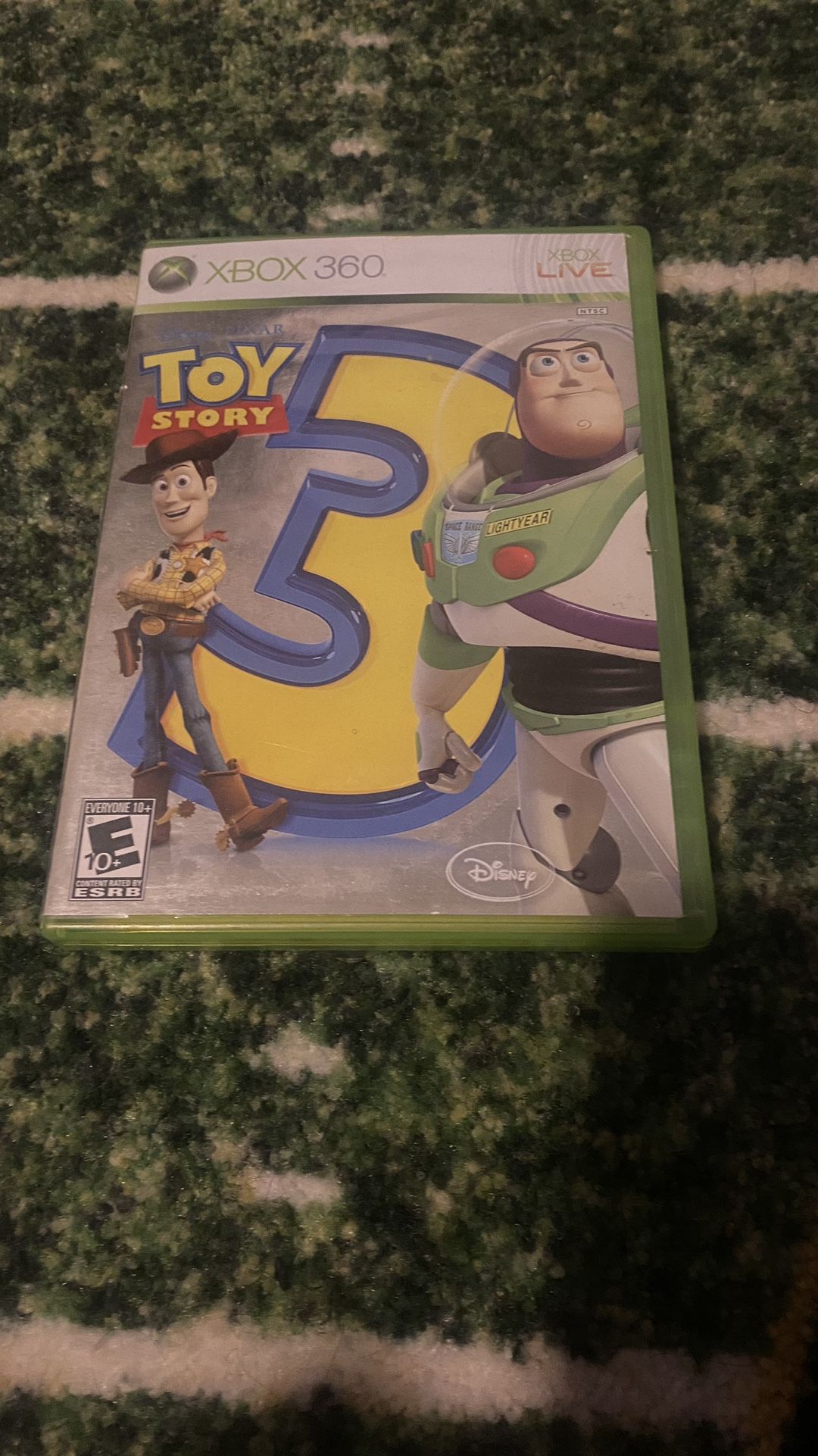 Toy Story 3 Xbox 360 Case (No Game)