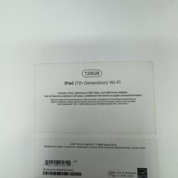 Apple Ipad 7th Gen Wifi 128 Gb