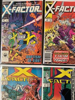 X-Factor v1 1986 # 1 2 4 + Vintage Marvel Comic Book lot original X-Men