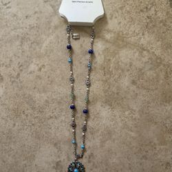 New Chaps Blue and Turquoise Necklace 