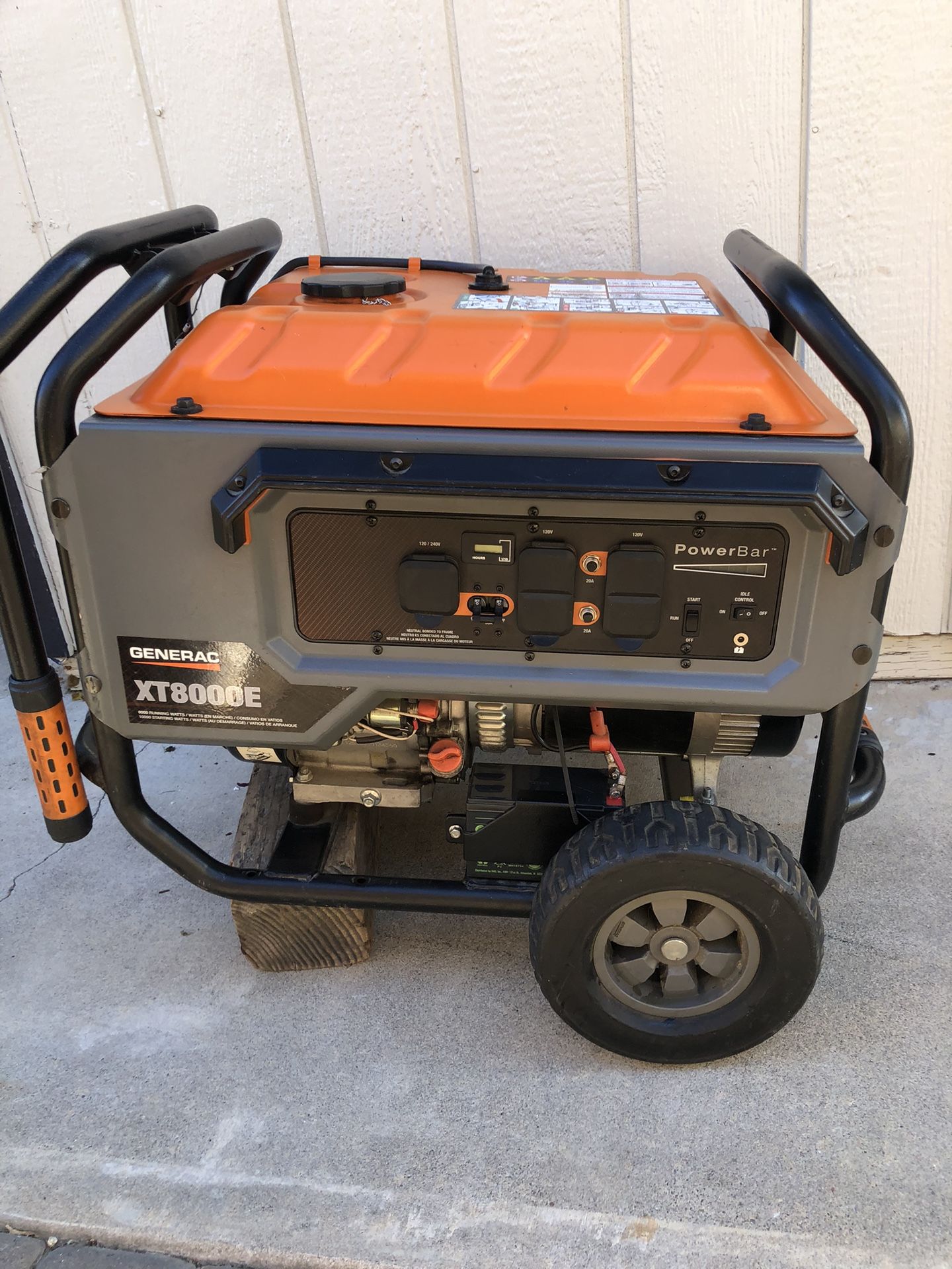 Generac xt8000e Generator
