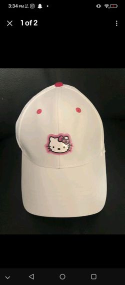 Hello Kitty & Friends White Baseball Cap Hat Girls Adult adjustable Fit