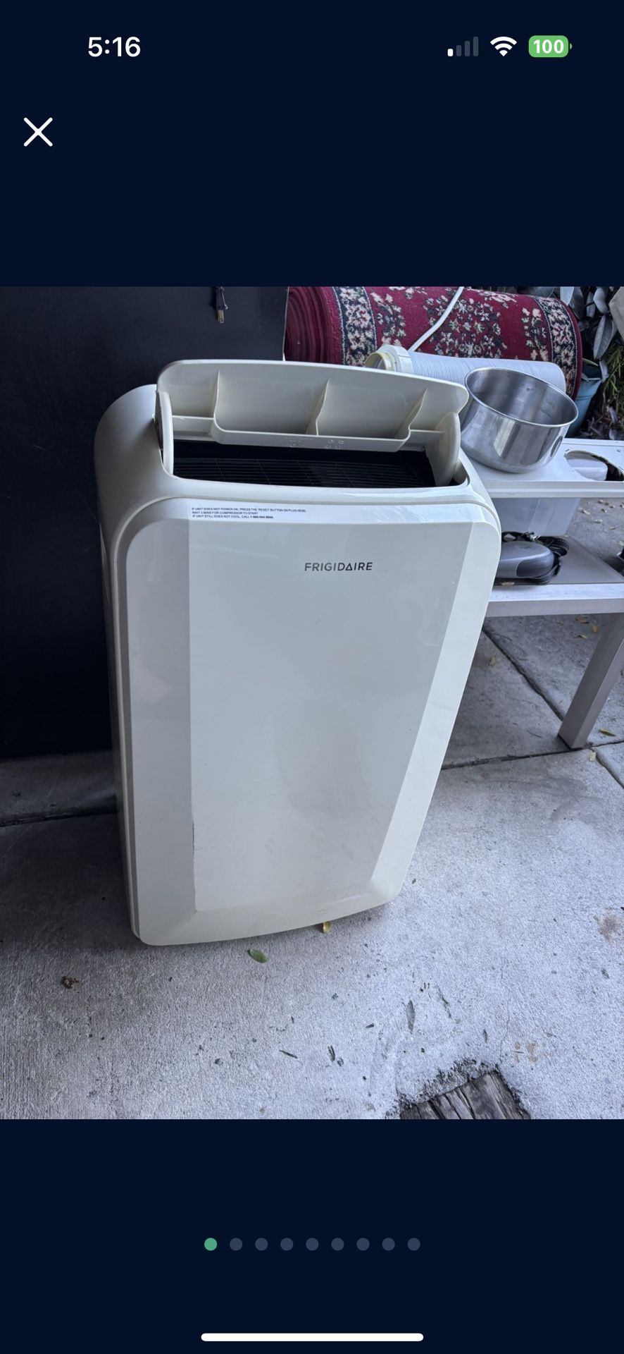 Portable AC With Window Vent And Remote