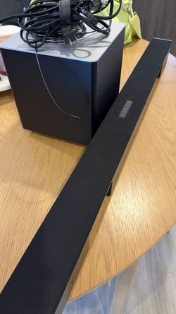Vizio Soundbar & Wireless Subwoofer
