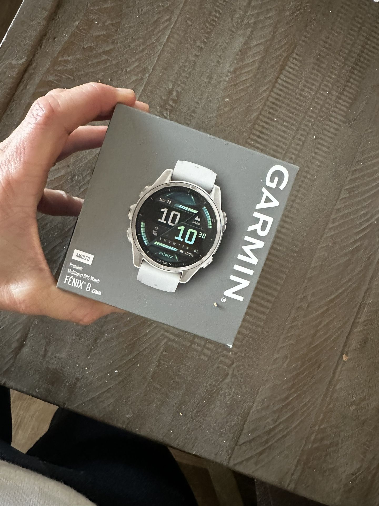 , Still Sealed In Box Garmin Fenix 8 43mm Multi Sport Watch