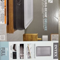 13” Intex Air Mattress with Built-in Pump (Full) 