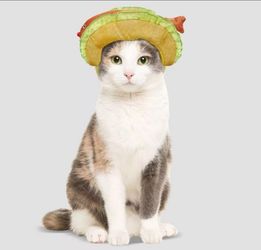 Hyde & EEK! Boutique Fish Taco Headpiece Halloween Cat/Dog Costume