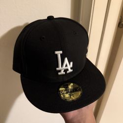 Los Angeles Dodgers MLB B-DUB 59FIFTY -BLACK 