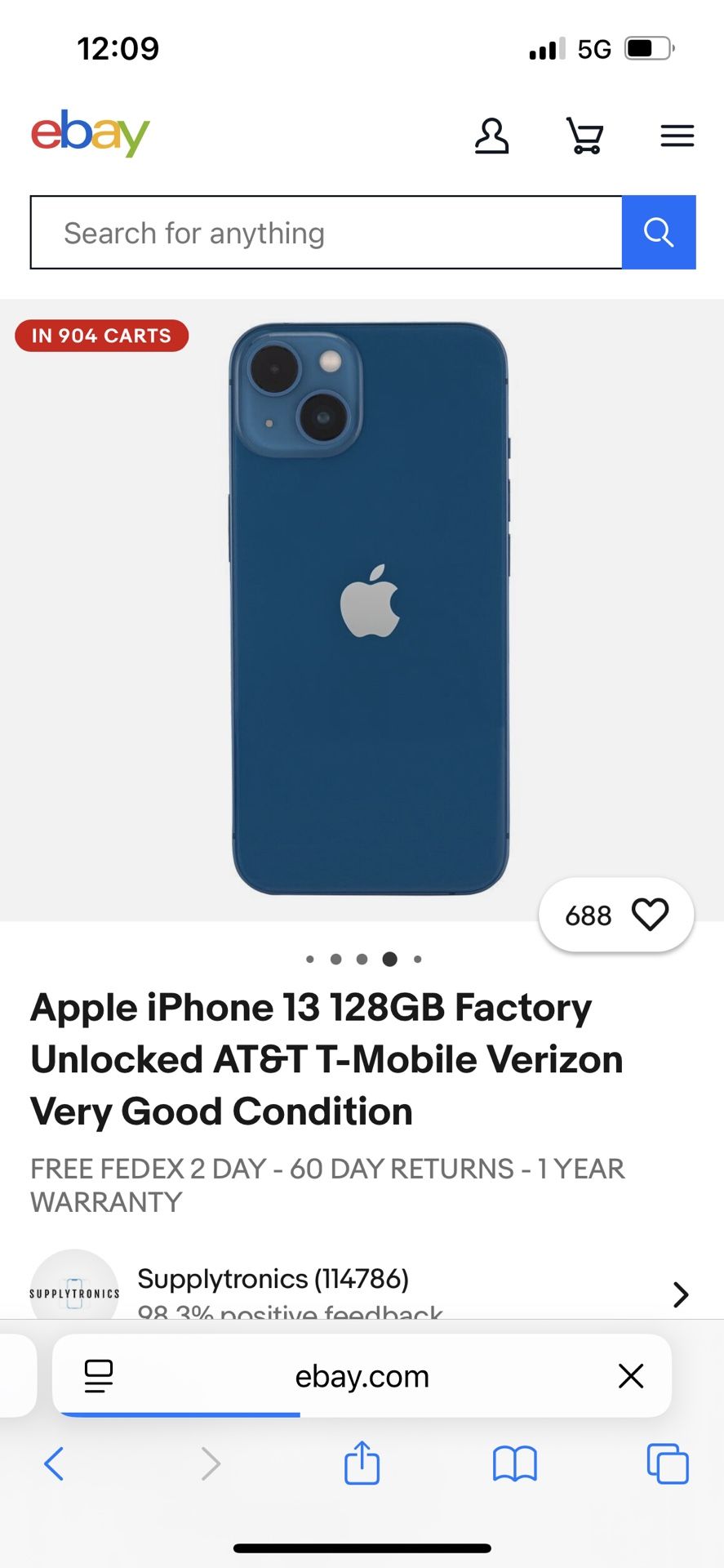 iPhone 13 With Screen Protector